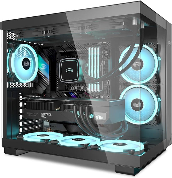 PC GAMING - RYZEN 5 5600x 4.6GHz + RTX 4060 GDDR6 + 16GB RAM 3600MHz DDR4 + SSD M.2 500GB