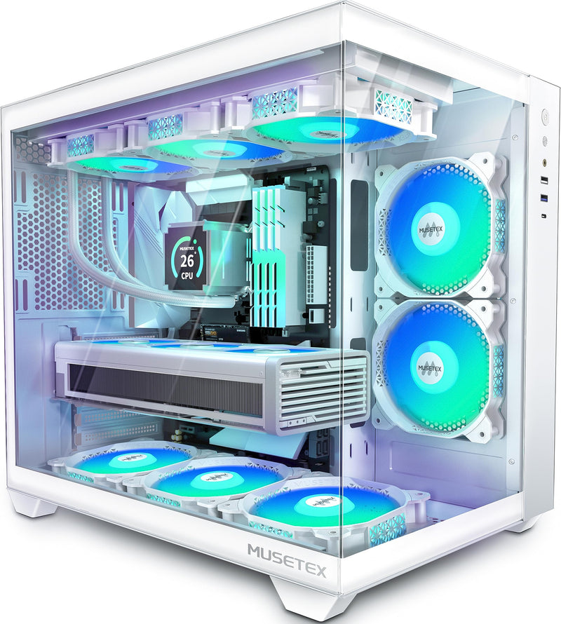 PC ULTRA - RYZEN 9 [7900X] 5.6GHz + RX 7800XT 16GB GDDR6 - 32GB RAM DDR5 6000MHz RGB + M.2 NMVe 1000GB