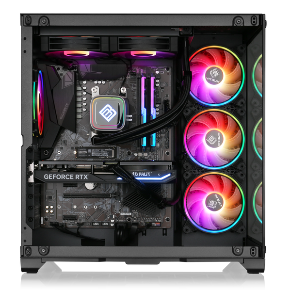 PC GAMING - INTEL CORE i5 14400 [10 CORE]  + RTX 4060 8GB GDDR6 - 16GB RAM DDR4 3600MHz + SSD M2 500